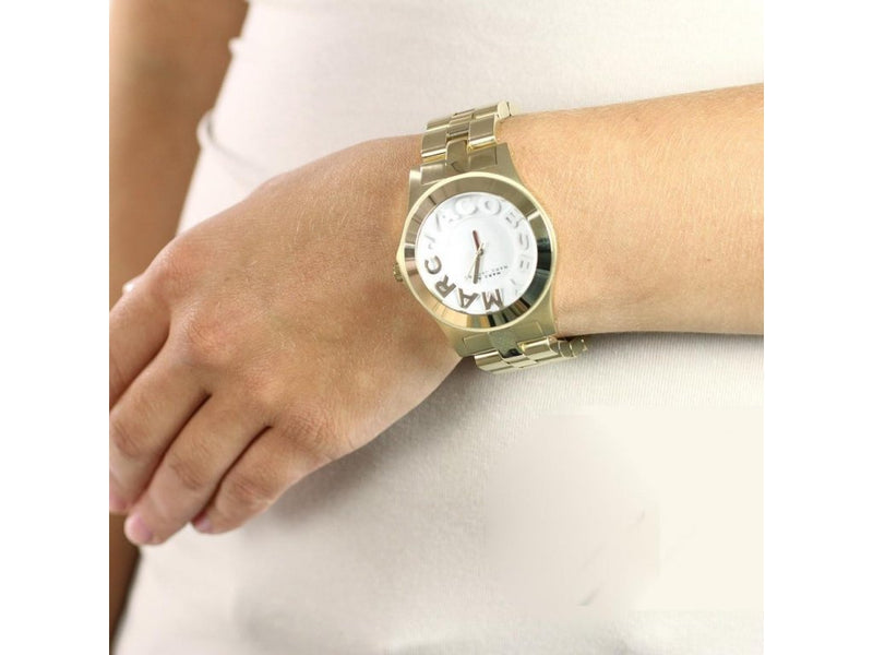 Marc Jacobs Women's 'Rivera' Gold-Tone Stainless Steel Watch MBM3134 - Kiwi Watches #5