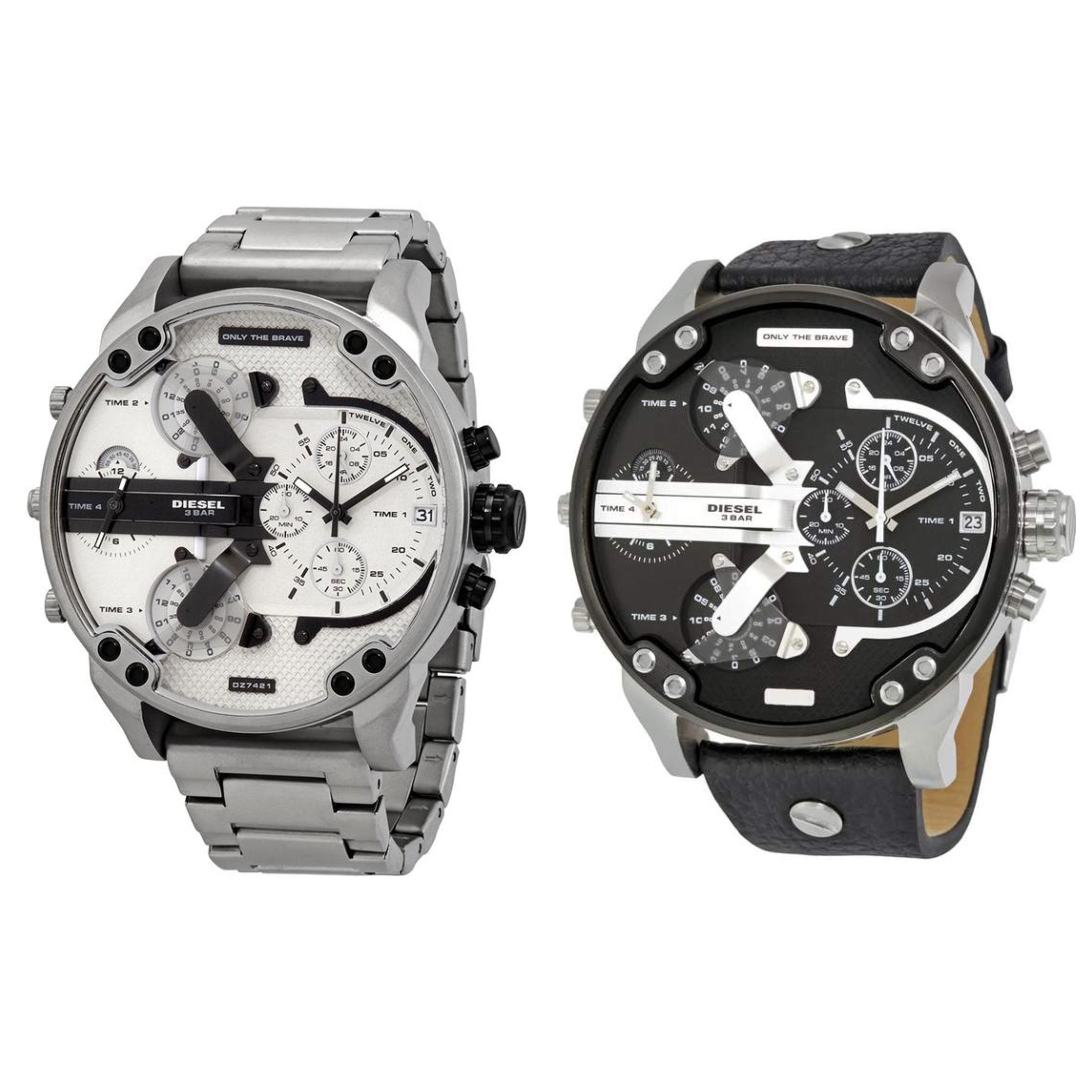 Set of 2 Diesel The Watches Men & Co DZ7421 and DZ7313