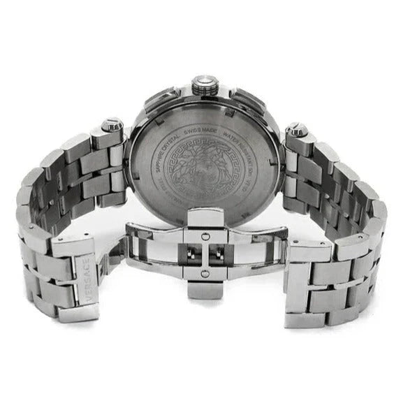 Versace Aion Chronograph Silver Men's Watch VE1D01019