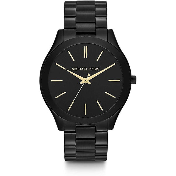 Michael Kors Slim Runway Black Ion-plated Unisex Watch  MK3221 - Big Daddy Jewelry