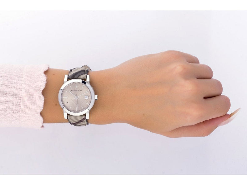 Burberry Women's Quartz Beige Leather Strap Women's Watch BU9118 - Big Daddy Jewelry #2