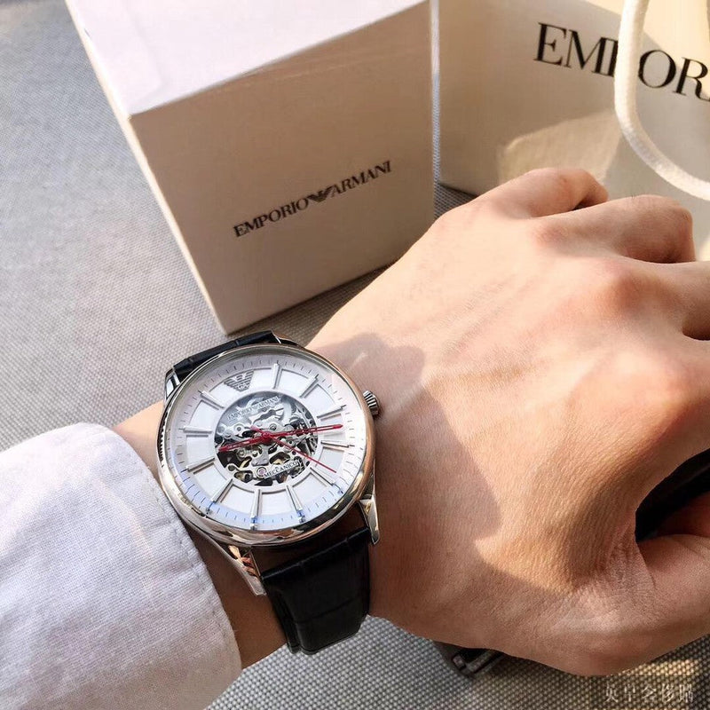 Emporio Armani Automatic Skeleton Dial Men's Watch AR60007 - Big Daddy Jewelry #5