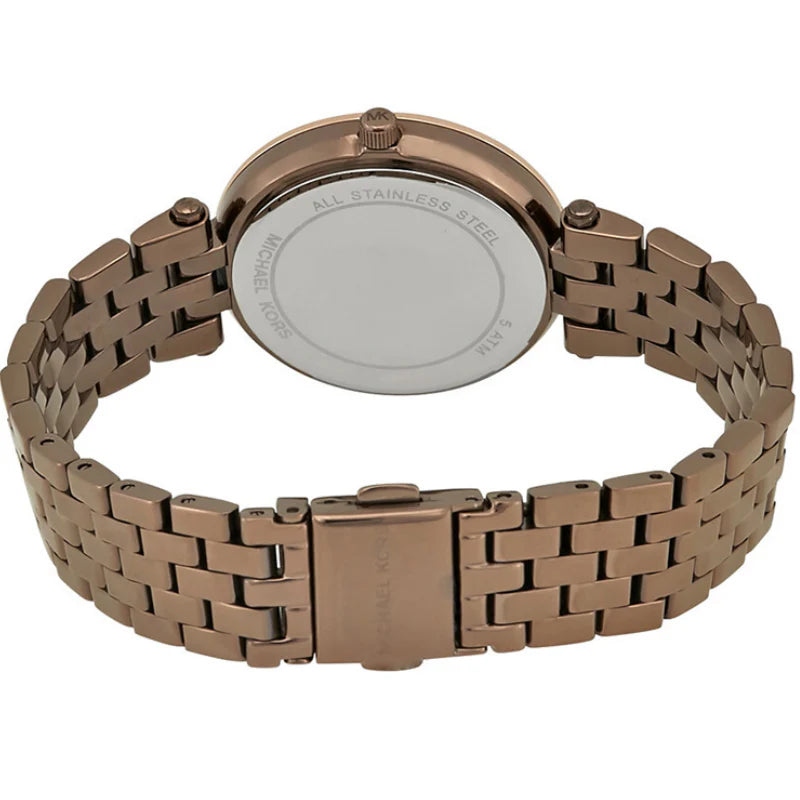 Michael Kors Darci Mini Darci Chocolate Brown Women's Watch - MK3553