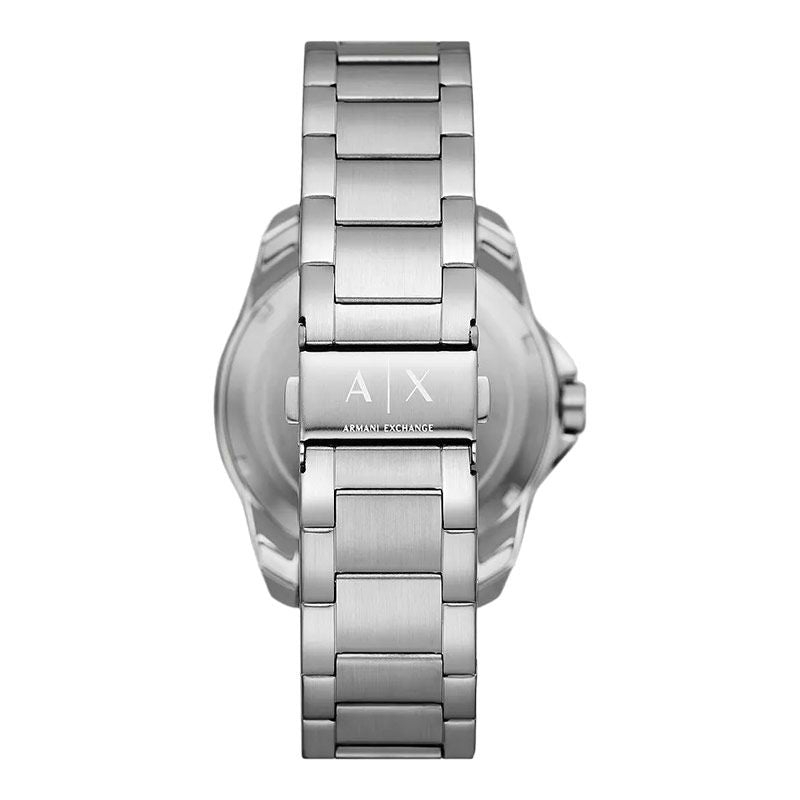 Armani Exchange Spencer Black Dial Silver Watch - AX1955