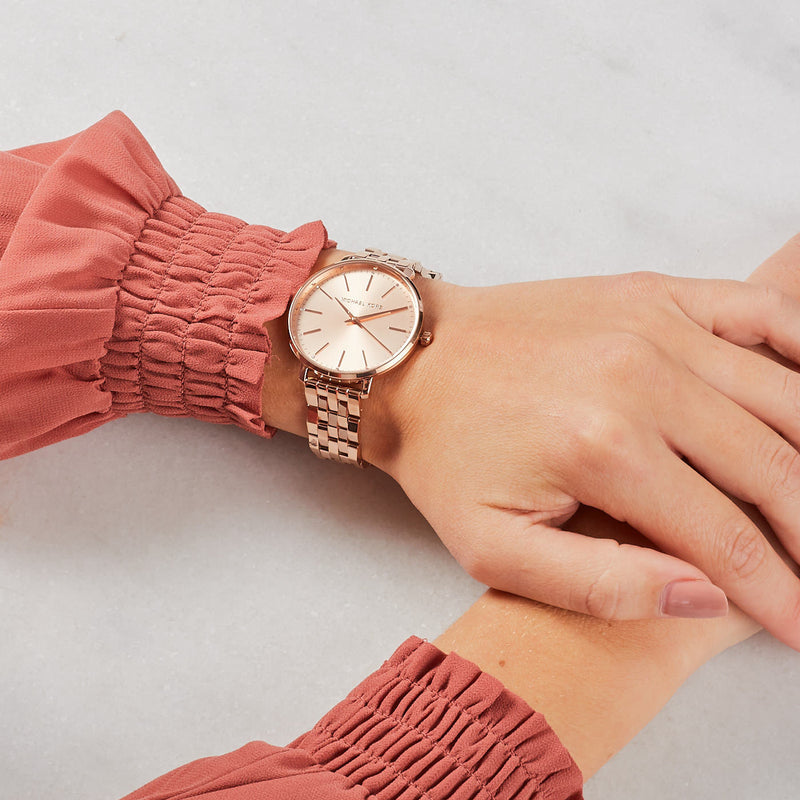 Michael Kors Pyper Rose Gold Unisex Watch MK3897 - Big Daddy Jewelry #6