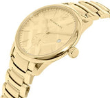 Burberry Men’s Swiss made Stainless Steel Gold Dial Men's Watch BU10006 - Big Daddy Jewelry #2