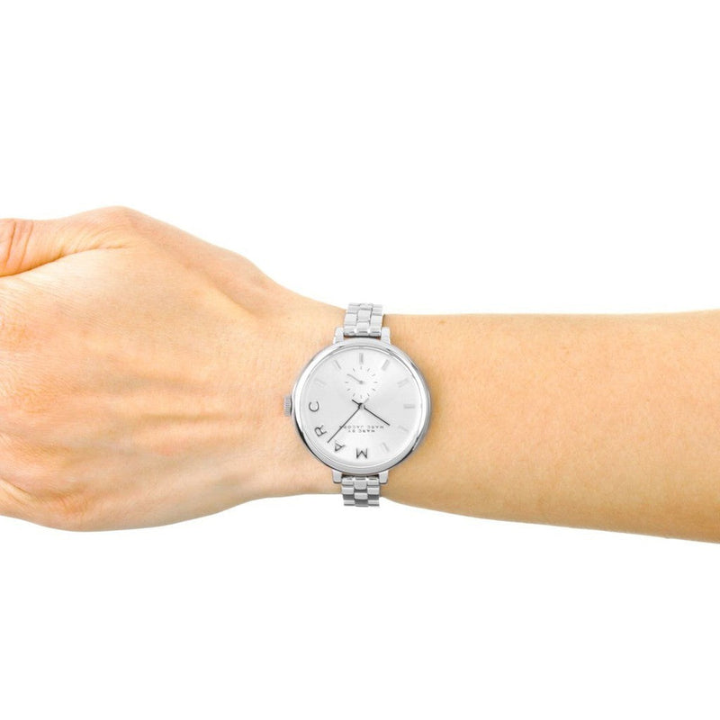 Marc Jacobs Sally Silver Dial 36mm Ladies Watch MBM3362 - Big Daddy Jewelry #4