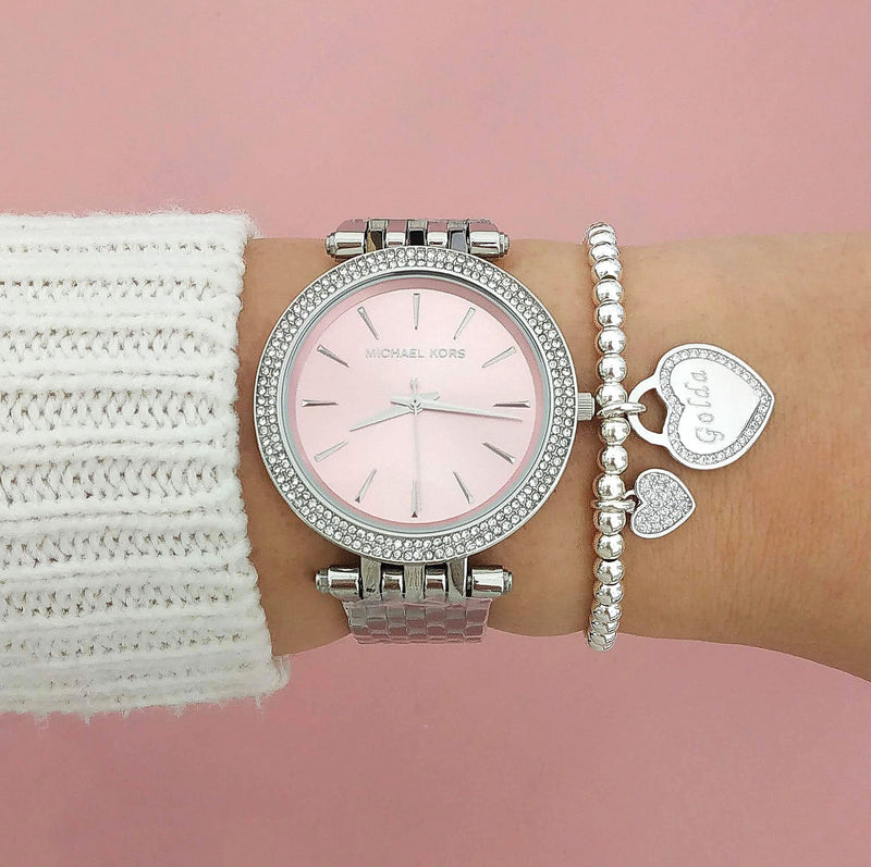 Michael Kors Darci Crystal Paved Pink Dial Ladies Watch MK3352 - Big Daddy Jewelry #5
