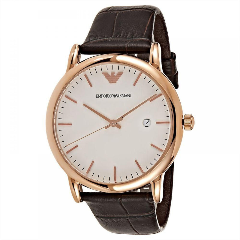 Emporio Armani Luigi White Dial Men's Watch  AR2502 - Big Daddy Jewelry