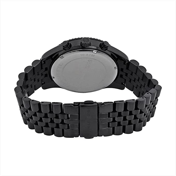 Michael Kors Lexington Black Chronograph Men's Watch MK8467 - Big Daddy Jewelry #3