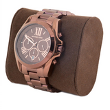 Michael Kors Bradshaw Chronograph Espresso Dial Unisex Watch MK5628 - Big Daddy Jewelry #5