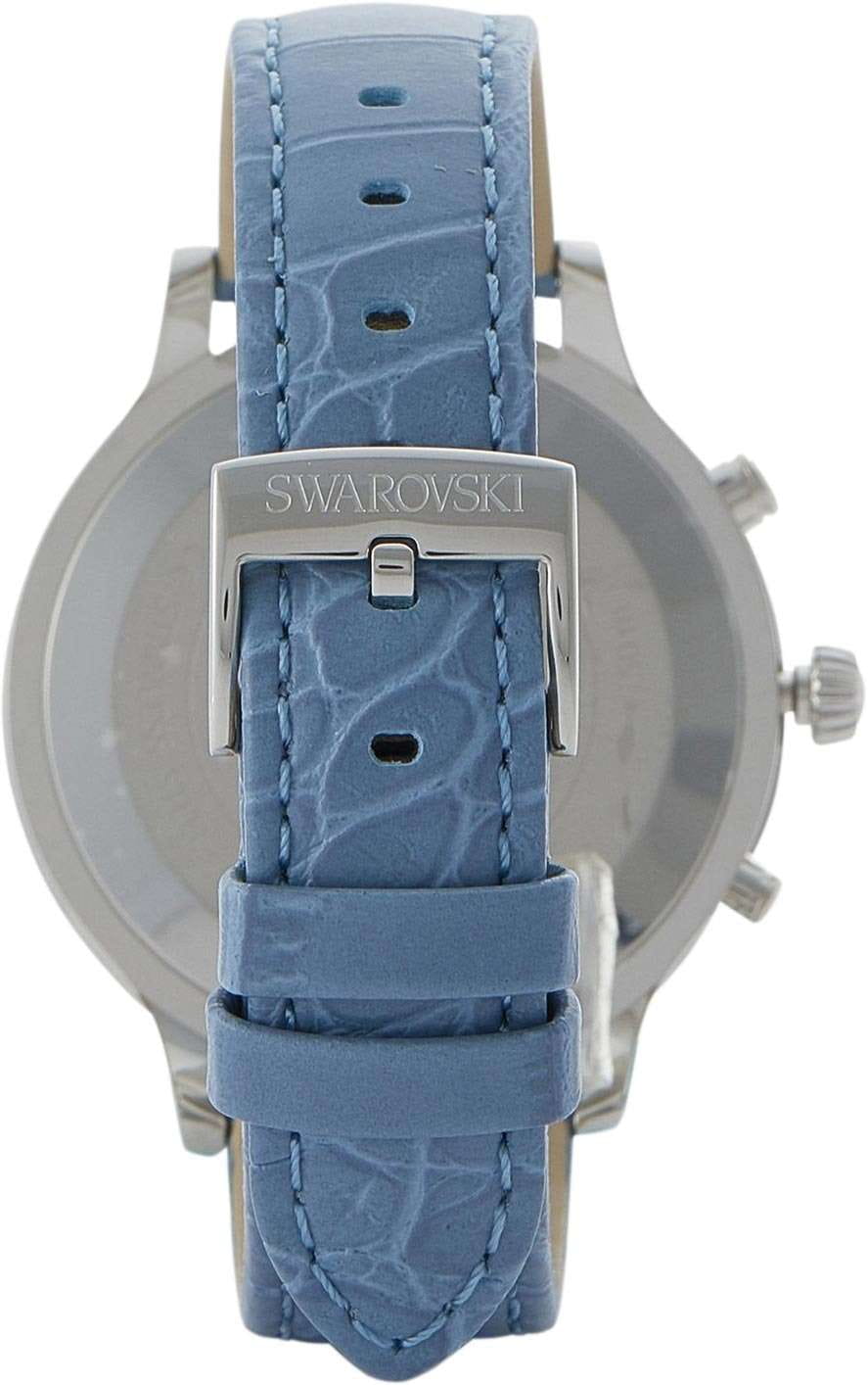 Swarovski Octea Lux Chrono Chronograph Quartz Indigo Blue Dial Women's Watch 5580600