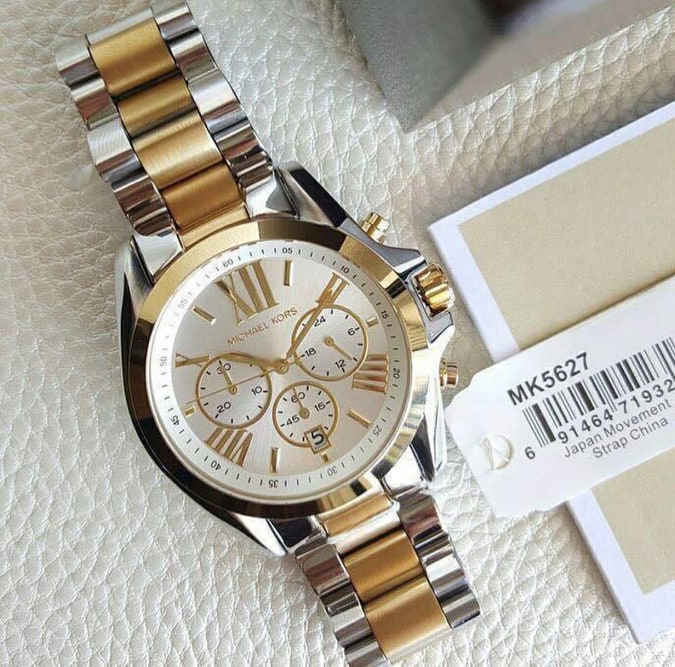 Michael Kors Bradshaw Chronograph Two-tone Ladies Watch MK5855 - Big Daddy Jewelry #5