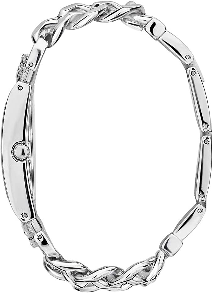 Guess Rectangular Silver Women's Watch W1117L1
