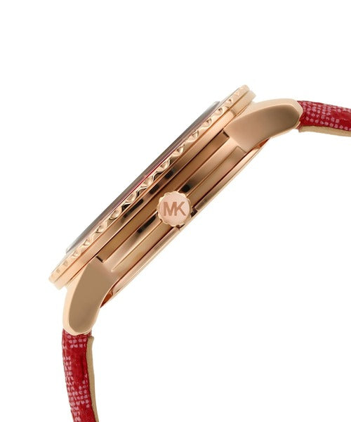 Michael Kors Runway Analogue Red Dial Women's Watch MK7179 - Big Daddy Jewelry #2