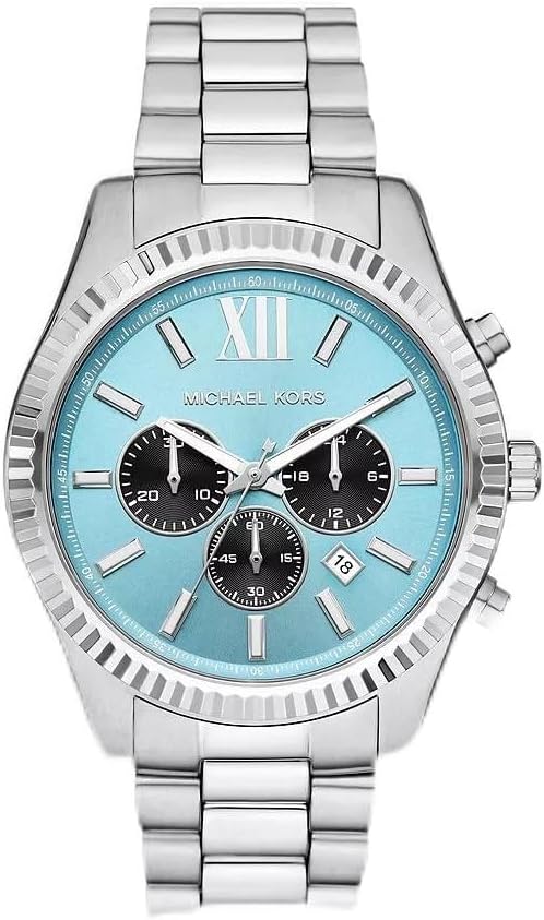 Michael Kors Silver Men's Watch - MK9165 MK9165 - Image 1