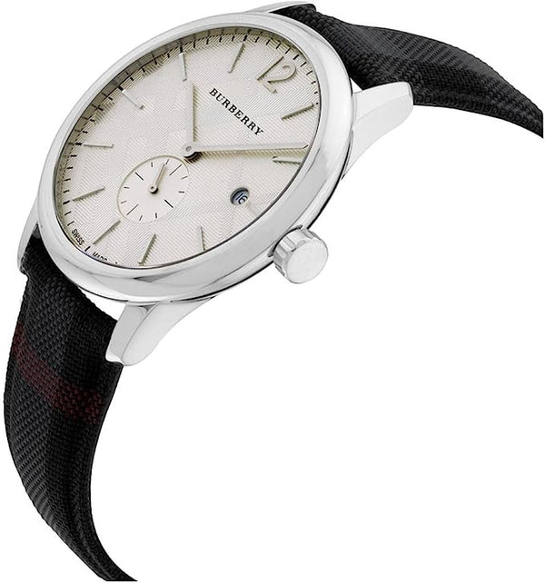 Burberry Men's Check Stamped Round Dial Men's Watch BU10008 - Big Daddy Jewelry #2