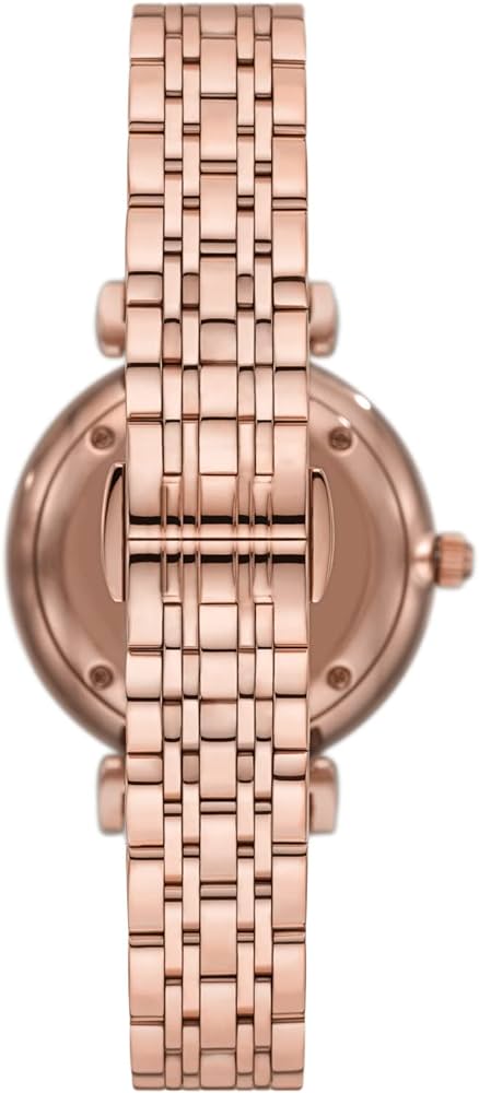 Emporio Armani Gianni T-Bar Rose Gold Women's Watch AR11446 - Big Daddy Jewelry #3