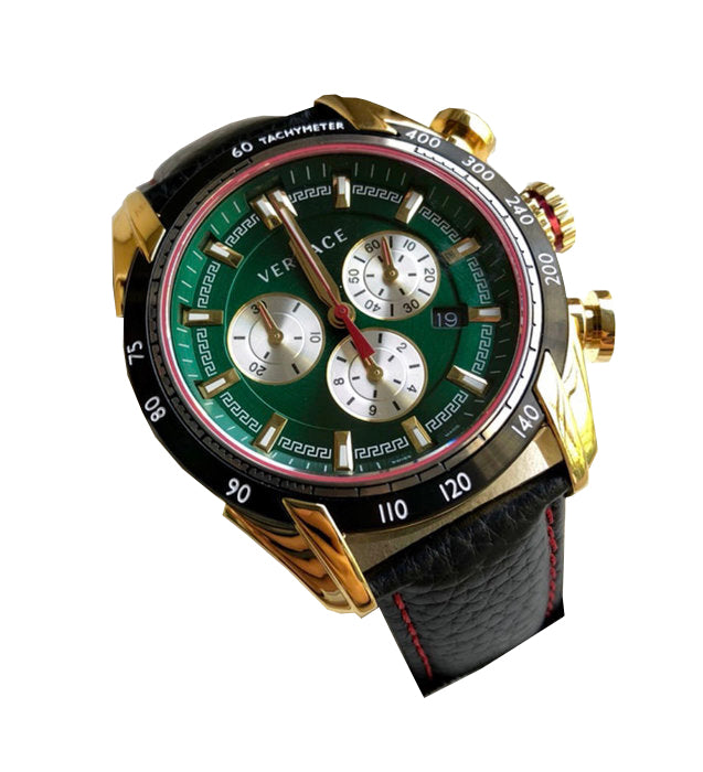 Versave V-Ray Chronograph Green Dial Men's Watch  VDB050014 - Big Daddy Jewelry