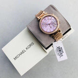 Michael Kors Parker Chronograph Purple Dial Rose Ladies Watch MK6169 - Big Daddy Jewelry #5