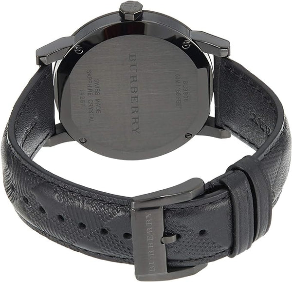 Burberry City Black Leather Strap Men's Watch BU9906 - Big Daddy Jewelry #2