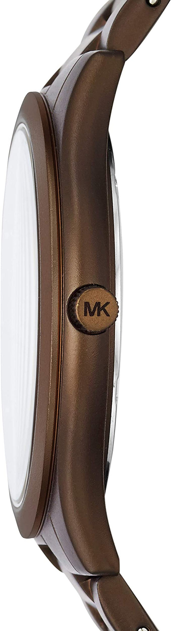 Michael Kors Slim Runway Brown Unisex Watch MK4508 - Big Daddy Jewelry #2