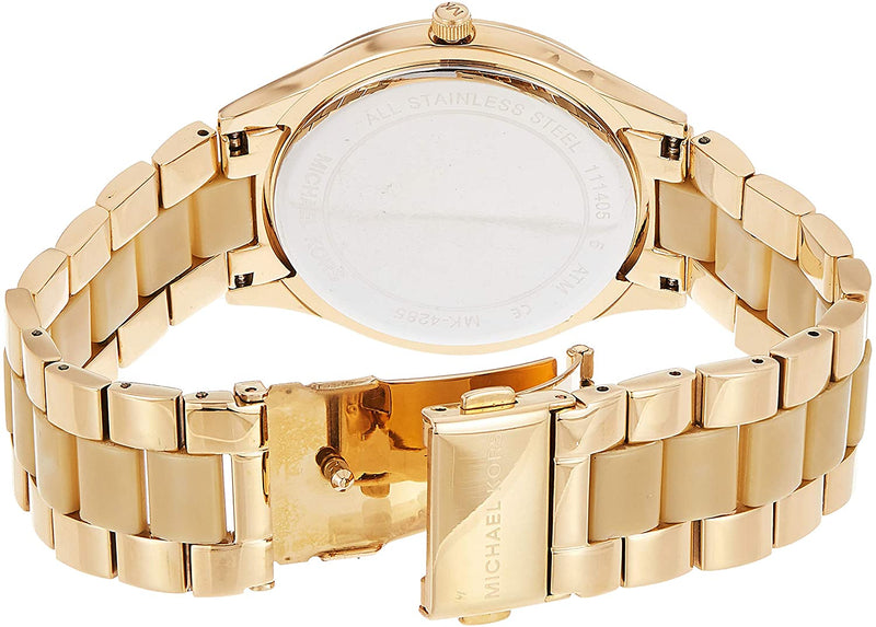 Michael Kors Slim Runway All Gold Ladies Watch MK4285 - Big Daddy Jewelry #3