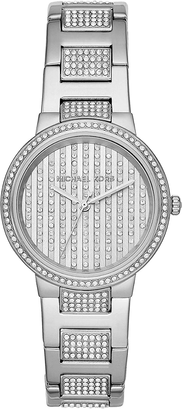 Michael Kors Gabbi Glitz Silver Women's Watch  MK3984 - Big Daddy Jewelry