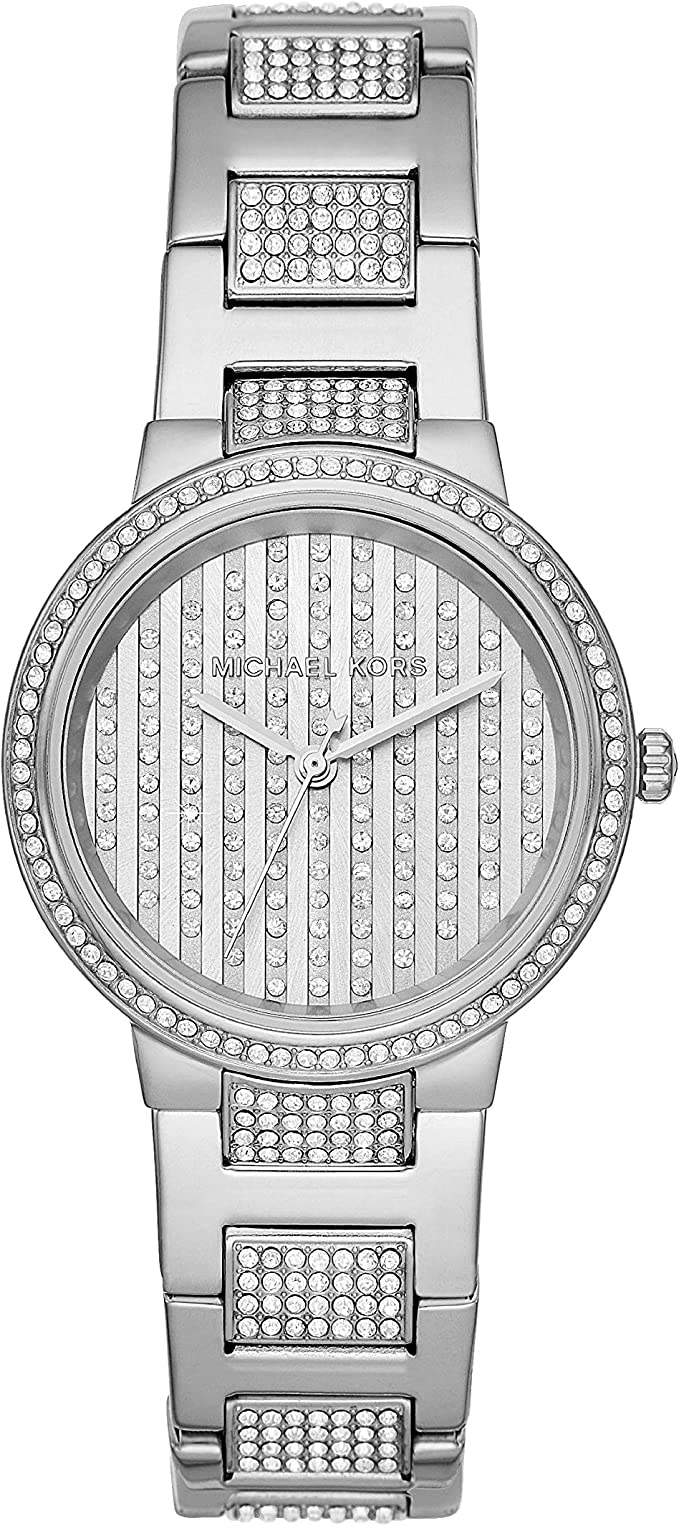 Michael Kors Gabbi Glitz Silver Women's Watch  MK3984 - Big Daddy Jewelry