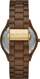 Michael Kors Slim Runway Brown Unisex Watch MK4508 - Big Daddy Jewelry #3