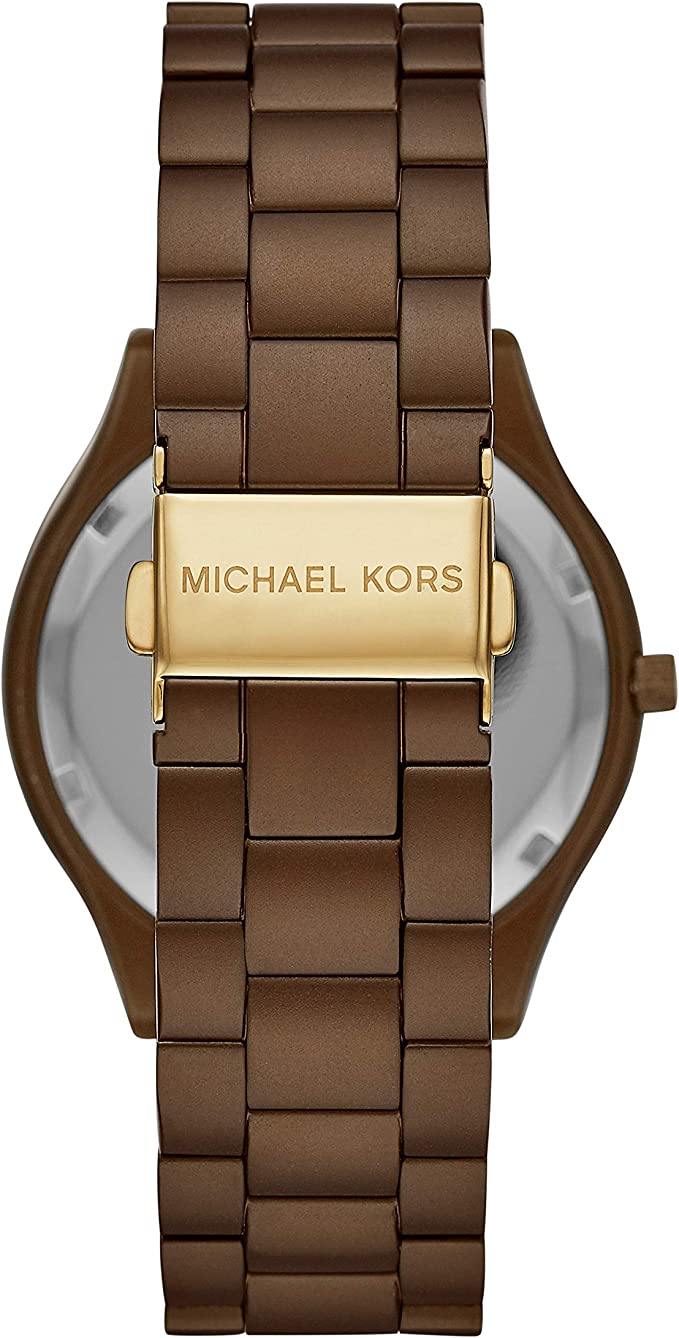 Michael Kors Slim Runway Brown Unisex Watch MK4508 - Big Daddy Jewelry #3