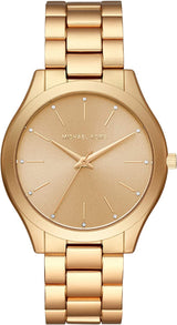 Michael Kors Slim Runway All Gold Women's Watch  MK4501 - Big Daddy Jewelry