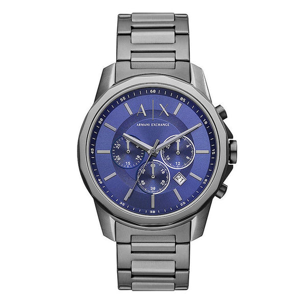 Armani Exchange Chronograph Gunmetal Stainless Steel Men's Watch  AX1731 - Big Daddy Jewelry