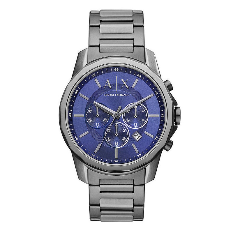 Armani Exchange Chronograph Gunmetal Stainless Steel Men's Watch  AX1731 - Big Daddy Jewelry