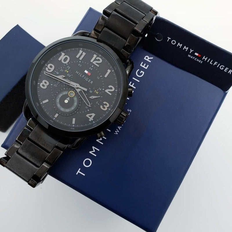 Tommy Hilfiger Chronograph Black Dial Men's Watch 1791423 - Big Daddy Jewelry #3
