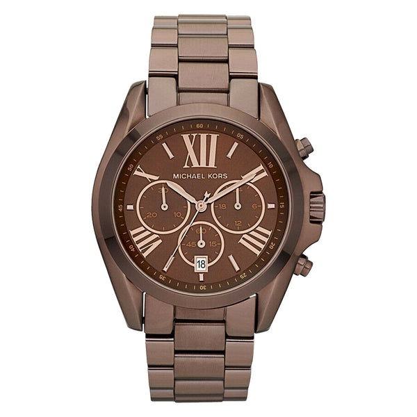 Michael Kors Bradshaw Chronograph Espresso Dial Unisex Watch  MK5628 - Big Daddy Jewelry
