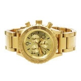 Nixon 42-20 Chrono Champagne Dial Gold Tone Men's Watch A037-502 - Big Daddy Jewelry #2
