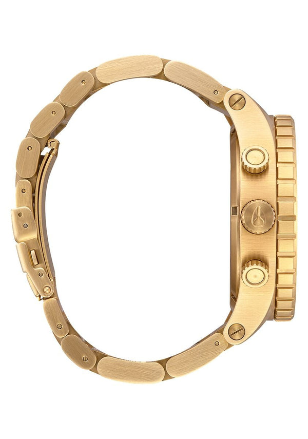 Nixon 51-30 Chrono Gold & Black Men's Watch A083-510 - Big Daddy Jewelry #2