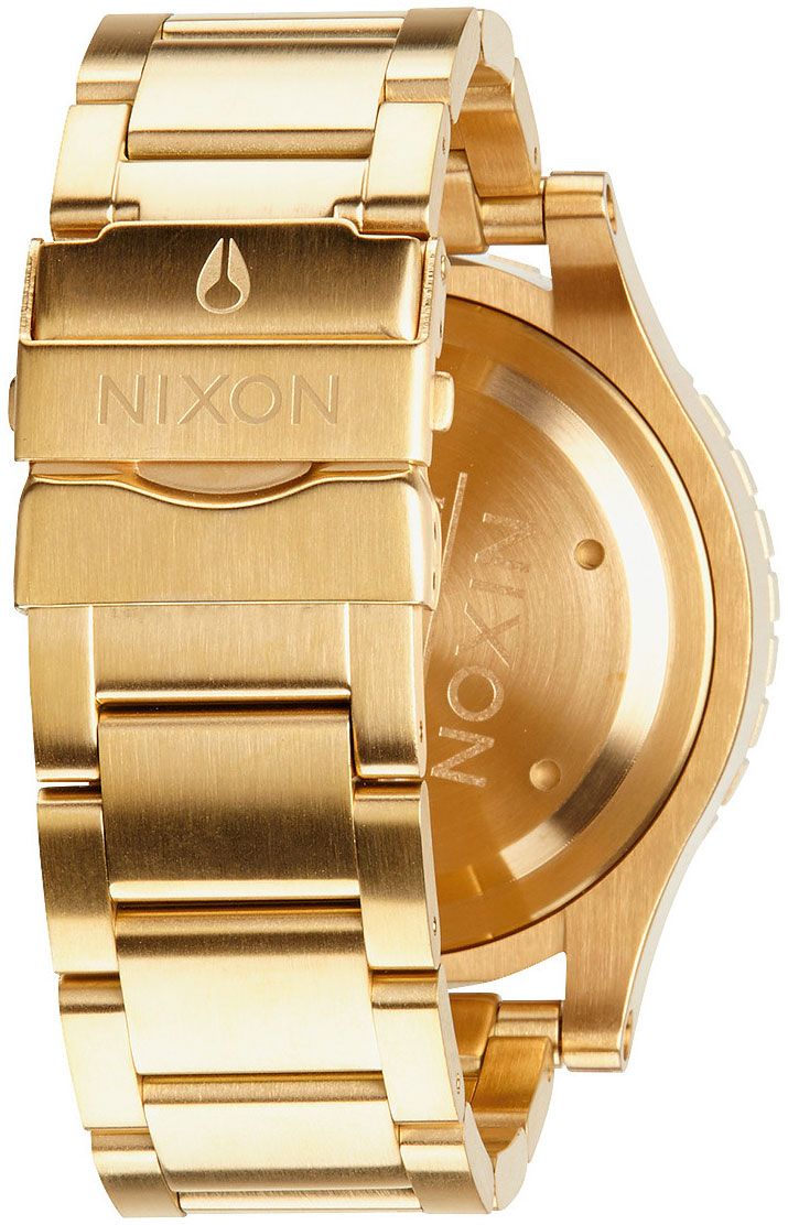 Nixon 48-20 Chrono Blue Dial Gold PVD Men's Watch A486-1922 - Big Daddy Jewelry #3