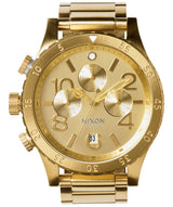 Nixon 48-20 Chrono Gold Tone Dial Men's Watch  A486-502 - Big Daddy Jewelry