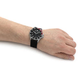 Emporio Armani Diver Black Dial Men's Watch AR11341 - Big Daddy Jewelry #5