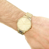 Armani Exchange Three-Hand Gold-Tone Stainless Steel Men's Watch AX2707 - Big Daddy Jewelry #4