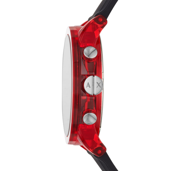 Outerbanks Red Silicon Strap Men's Watch AX1338 - Big Daddy Jewelry #2
