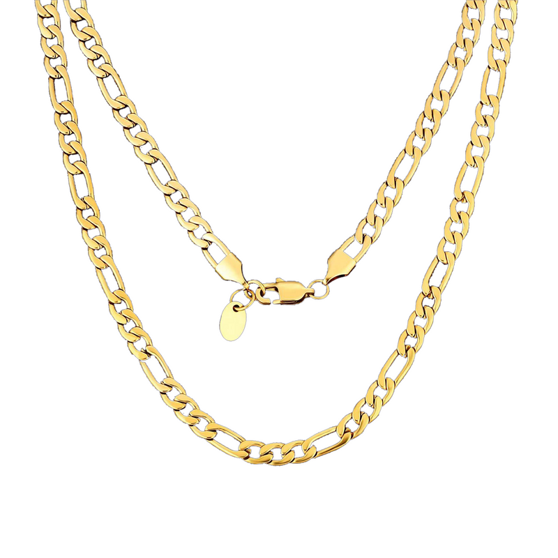 Big Daddy 3mm Figaro Gold Chain