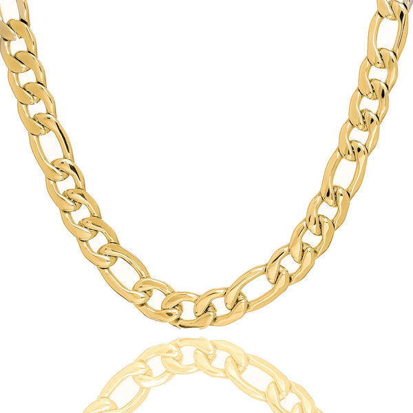 Big Daddy 11MM Gold Figaro Chain