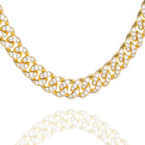 Big Daddy 12MM Bling Cuban Link Gold Chain