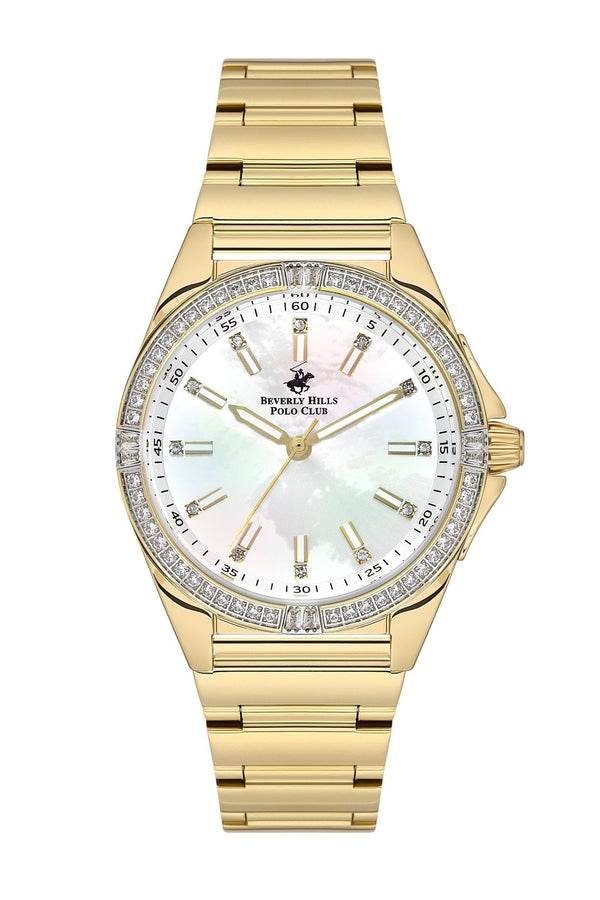 BEVERLY HILLS POLO CLUB Women's Blue Dial Analog Watch – BP3587C.120