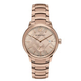 Burberry Women’s Swiss Made Quartz Stainless Steel Rose Gold Dial Women's Watch  BU10116 - Big Daddy Jewelry