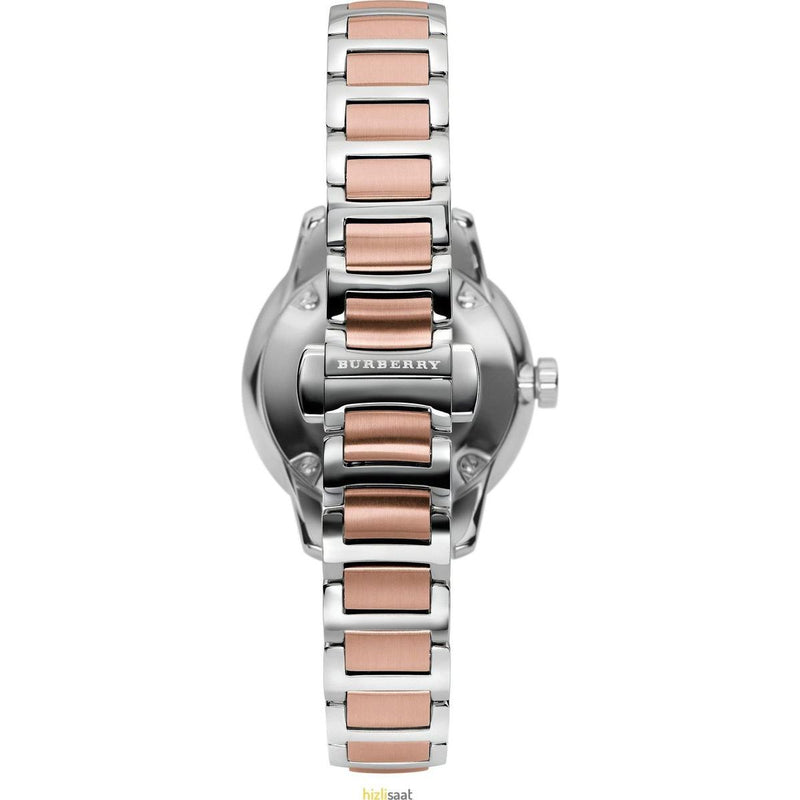 Burberry Women’s Swiss Made Quartz Stainless Steel Rose Gold Dial Women's Watch BU10117 - Big Daddy Jewelry #3