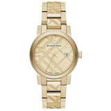 Burberry Men’s Swiss Made Stainless Steel Gold Dial Men's Watch  BU9038 - Big Daddy Jewelry